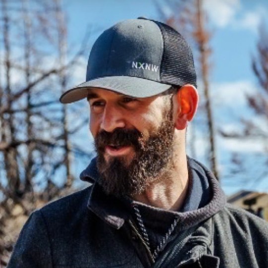 Portrait of Chance Owen wearing a cap